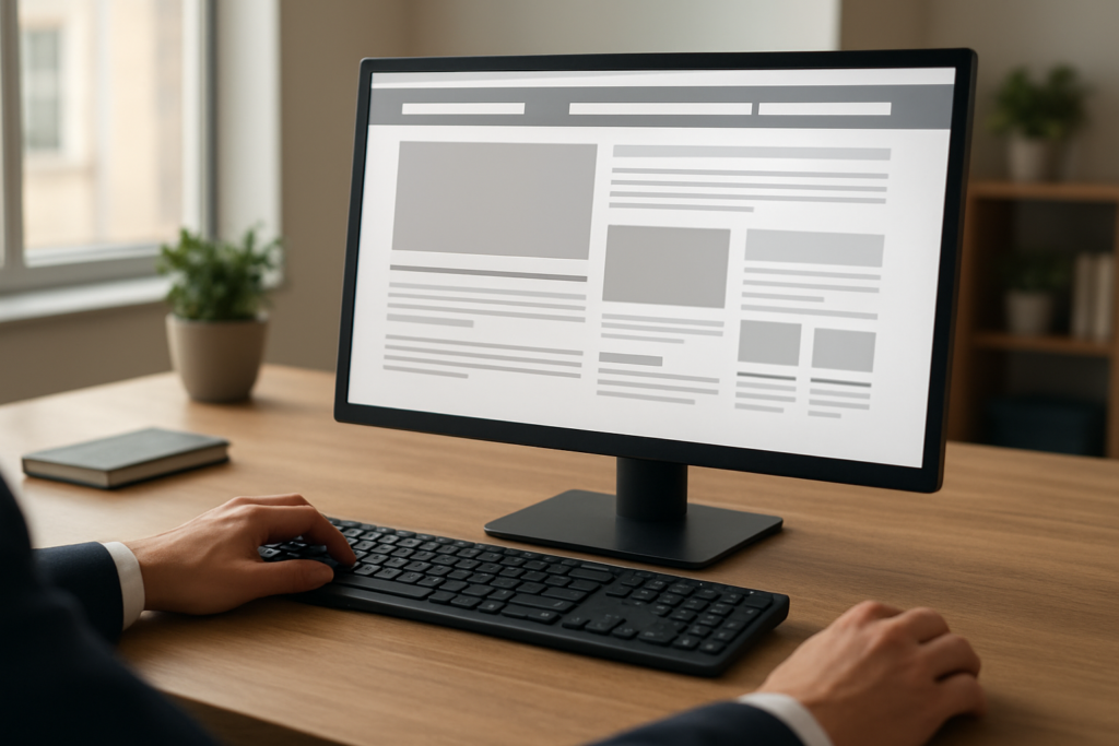 custom WordPress dla firm