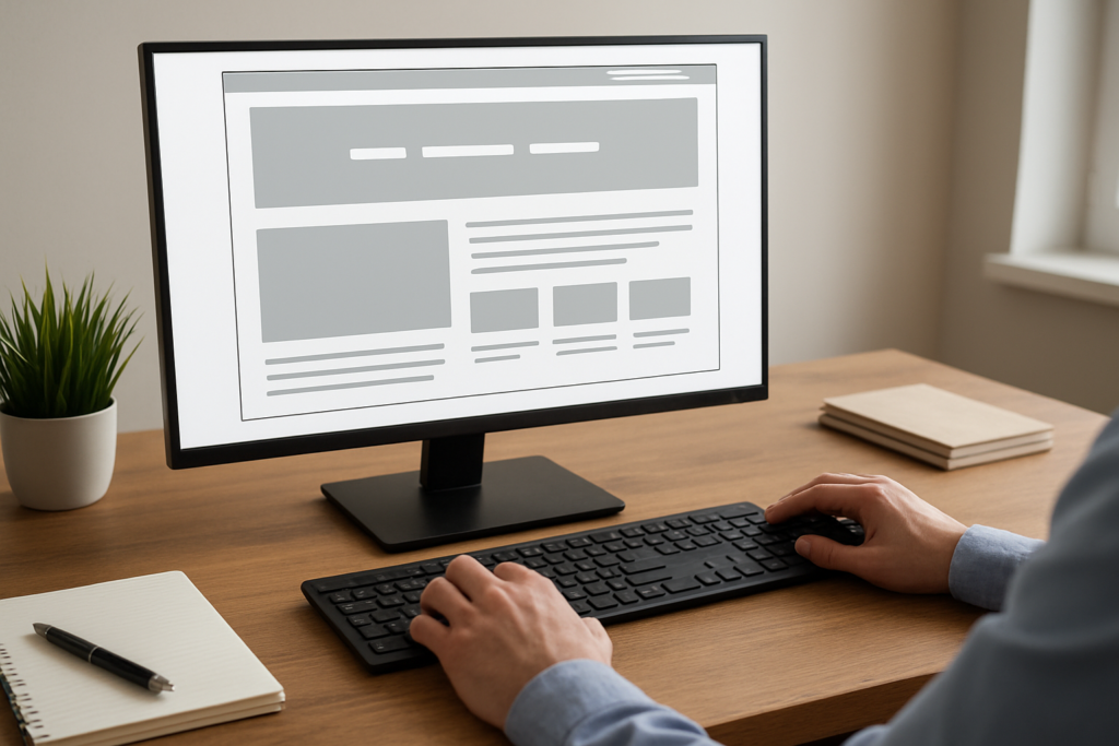 jak wybrać wykonawcę strony internetowej
